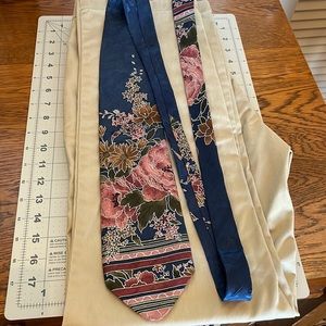 Bellini floral silk tie